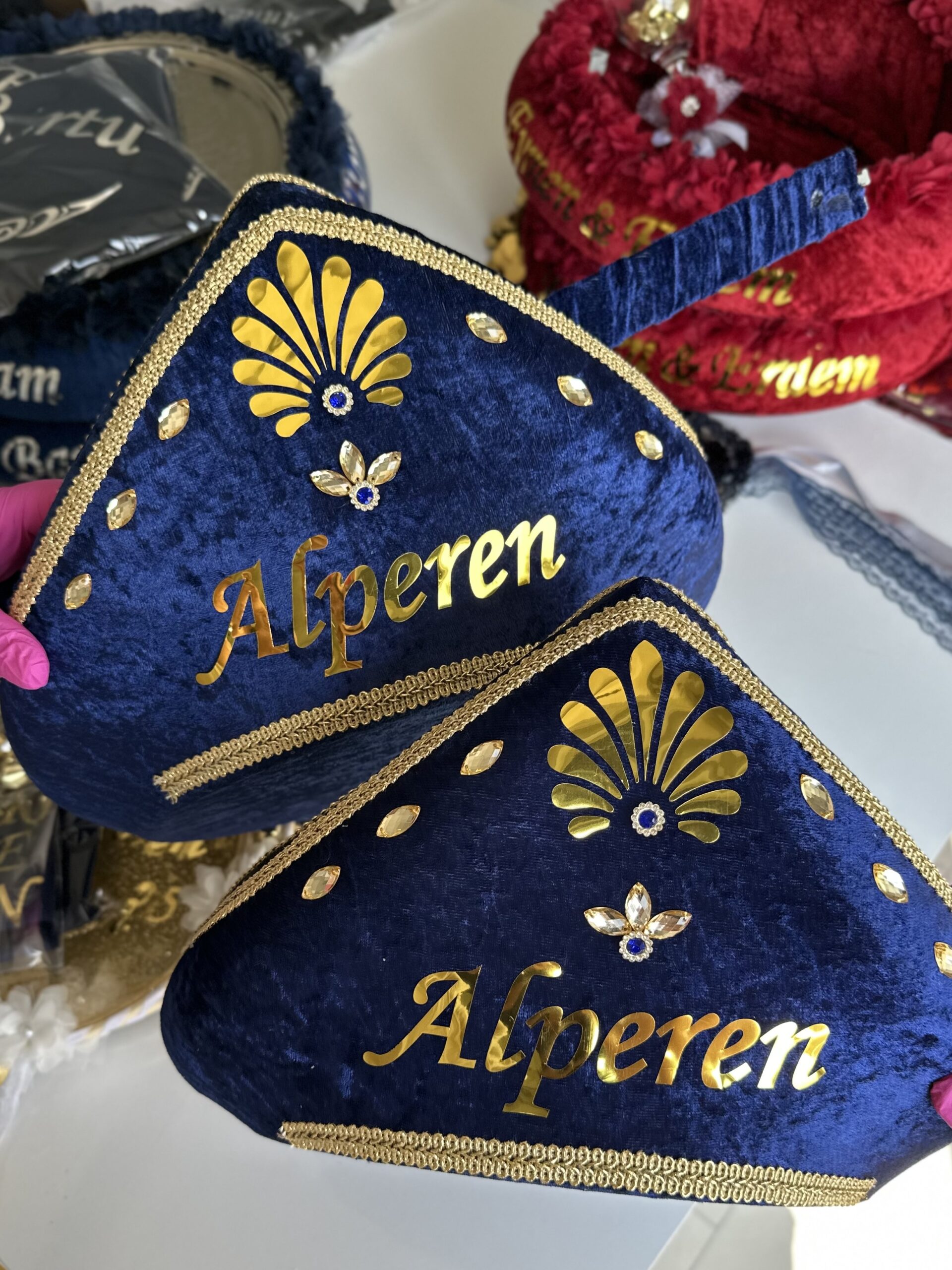 Sünnet Model Tepsi Ve Sepet | İsimli